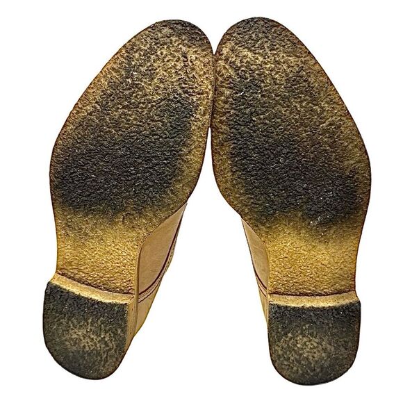 Monte Rosso Men's Plain toe Leather Oxford Shoes Size 10 Medium Made Italy Used - Picture 3 of 8